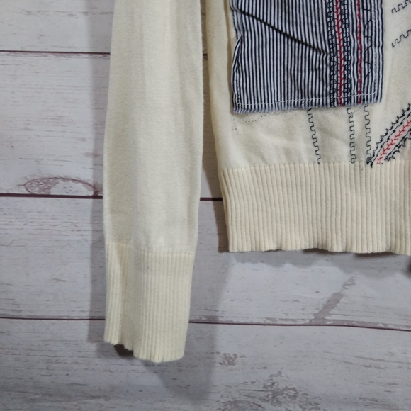 ๐ Anthropologie Guinevere Embroidered Cardigan - Picture 8 of 12